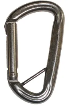 Kong Non-Locking W/ Bar - Steel Carabiner 1