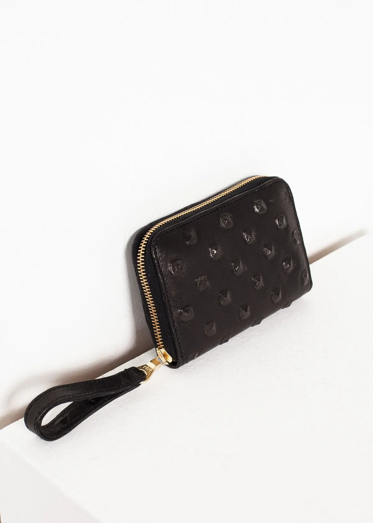 Elodie Leather Wallet In Black 2