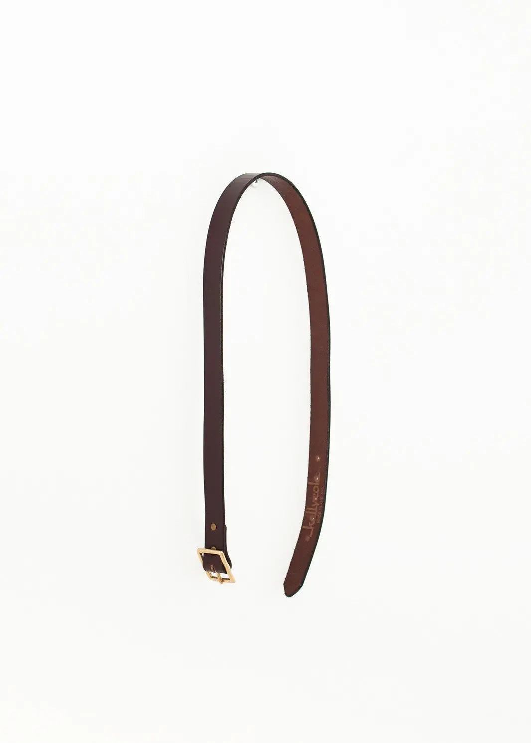 Plain Belt In Brown 1