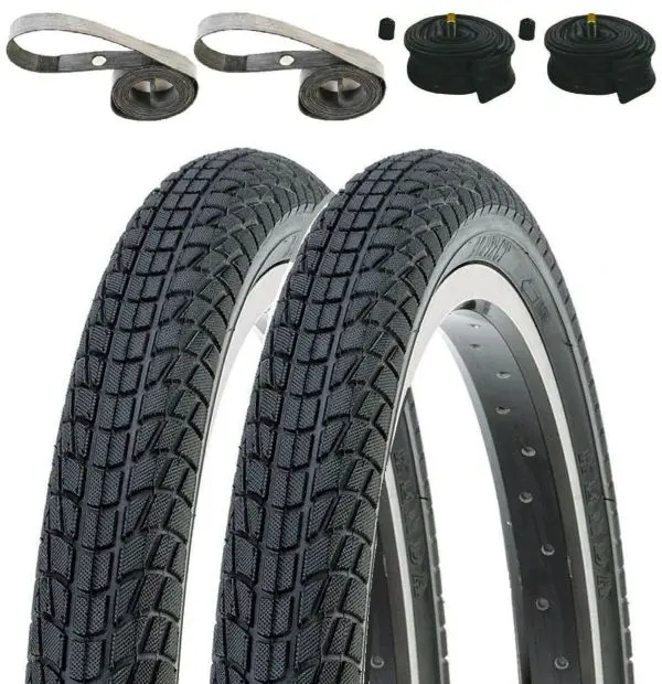 Kenda Kontact 20" Bmx Tire Tube And Rim Strip Kit 2