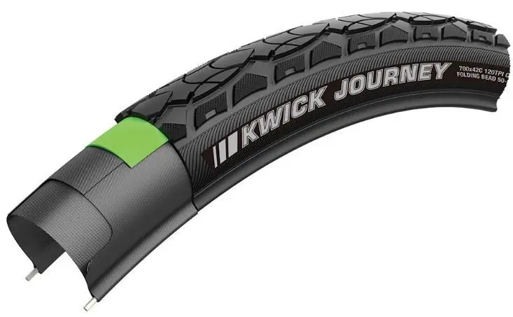 Kenda K1129 Kwick Journey 700C K-Shield Reflective E-Bike Ready Tire 1