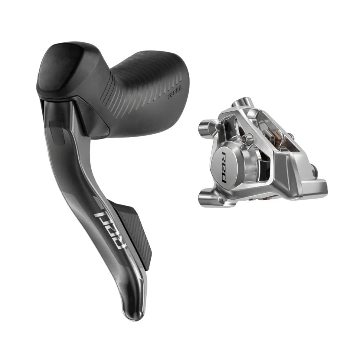 Sram Red Etap Axs Hrd Shift/Brake Lever And Hydraulic Disc Caliper - Flat Mount 20Mm Offset, Black, E1 2