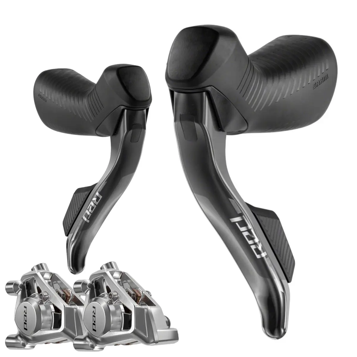Sram Red Etap Axs Hrd Shift/Brake Lever And Hydraulic Disc Caliper - Flat Mount 20Mm Offset, Black, E1 3