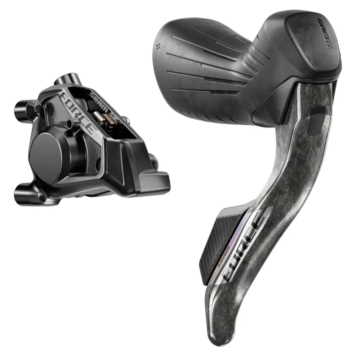 Sram Force Etap Axs Hrd Shift/Brake Lever And Hydraulic Disc Caliper - Flat Mount 20Mm Offset Black E1 1