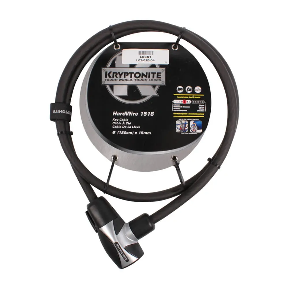 Kryptonite Hard Wire Lock 1