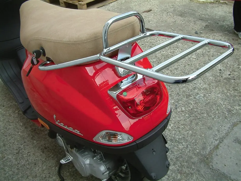 Cuppini Rear Rack For Top Case; Vespa Lx 1