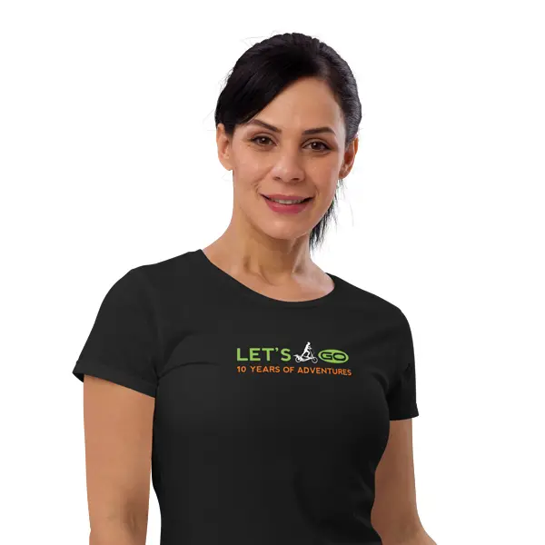 T-Shirt, 10 Years Let's Go, Women's Short Sleeve 1