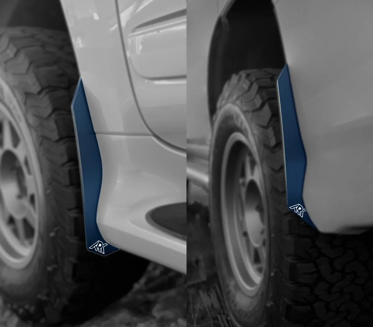 Ark - Trixpoly Micro Flare Mudflap Deletes - Lexus Gx460 (2010-2024 ) 1