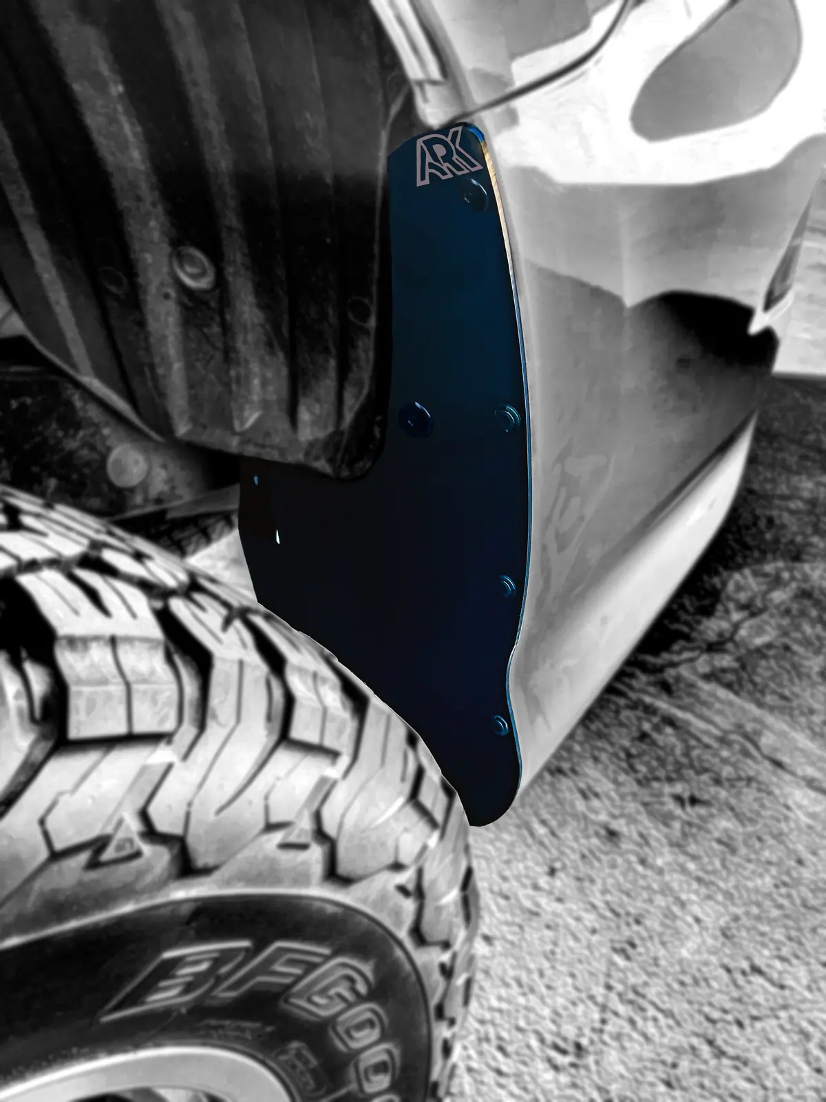 Ark - Trixpoly Standard Mud Flap Delete - Rear Only - Lexus Gx460 (2010-2024) 7