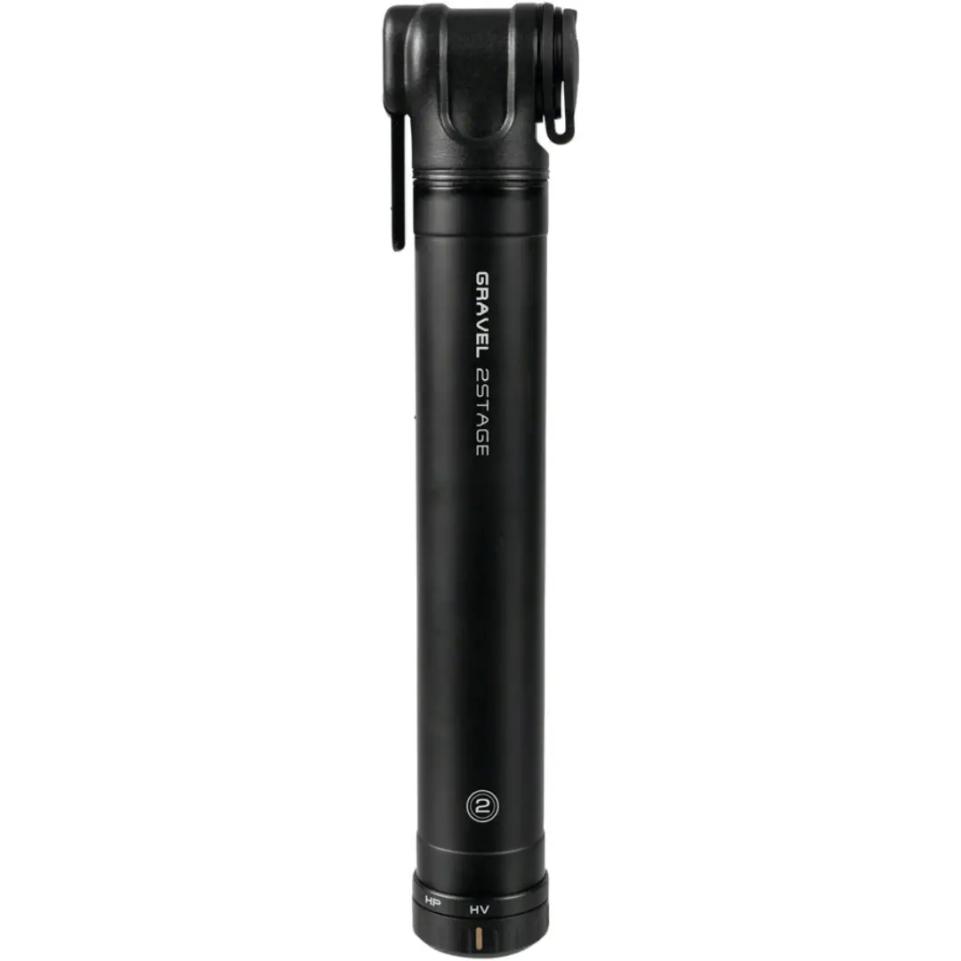 Topeak Tgv-2Stg Gravel Mini Pump 2Stage 90Psi Black 1