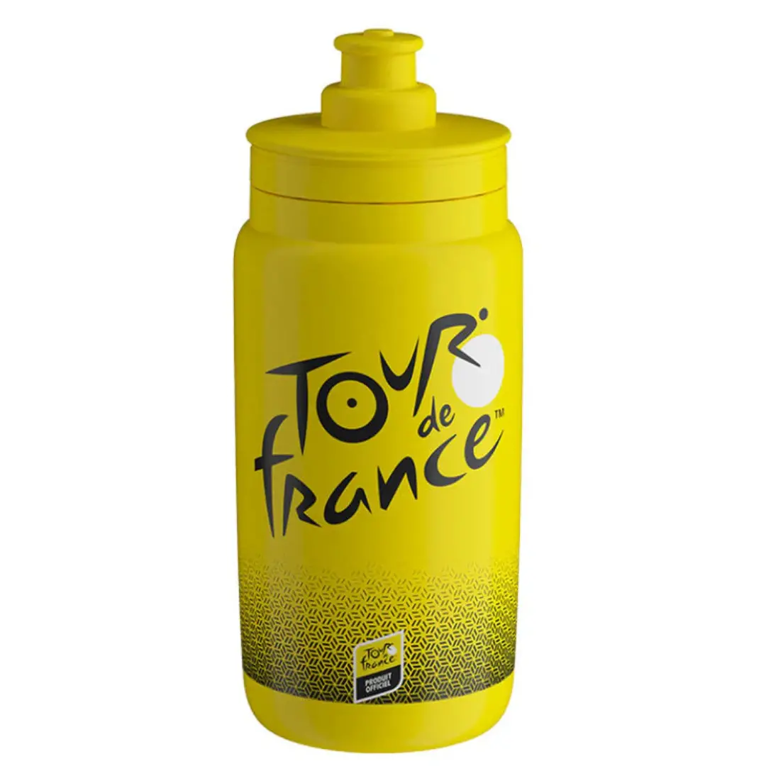 Elite Fly Tour De France Bottle 550Ml Yellow 1