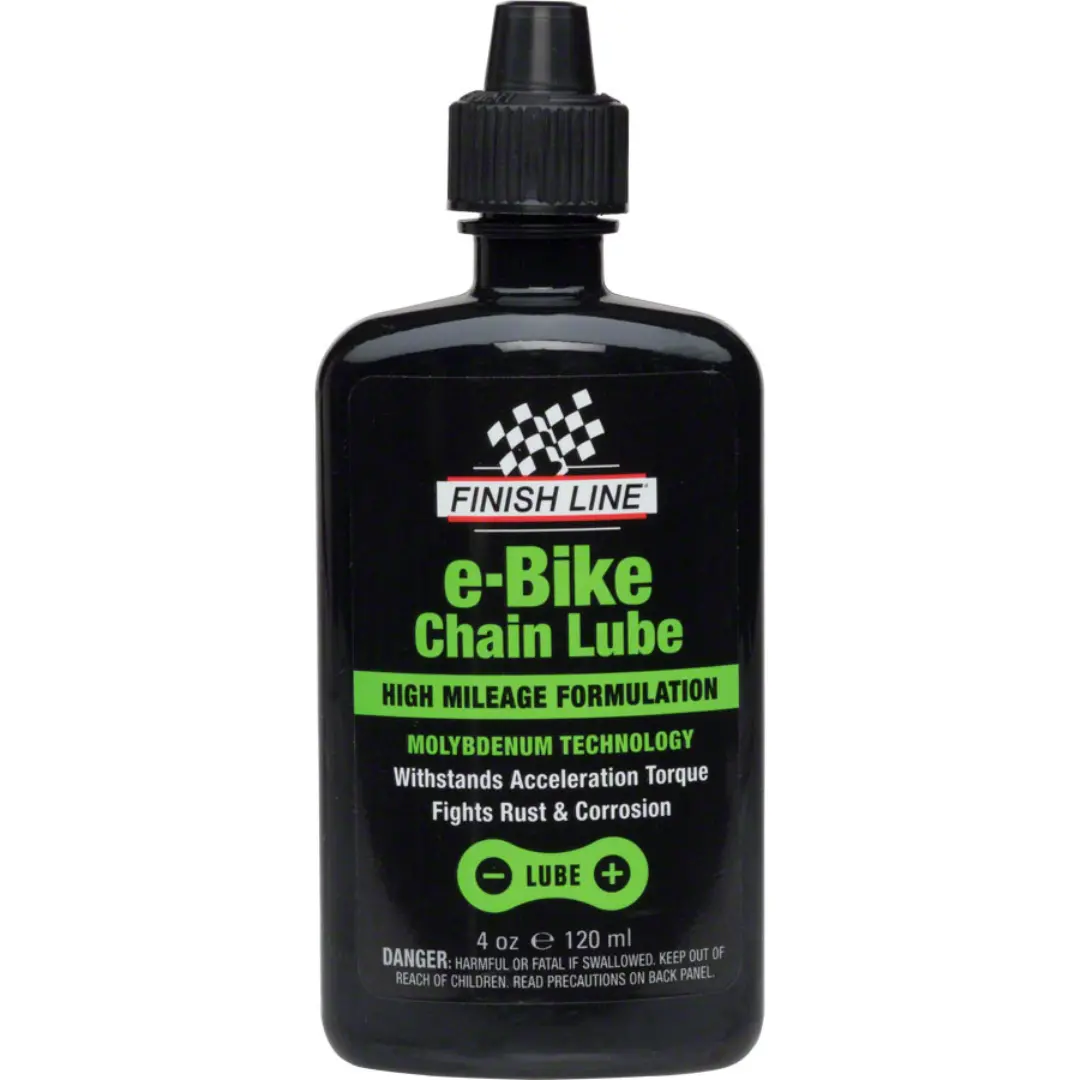 Finish Line Ebike Bike Chain Lube 4Oz Squeeze Bottle 1