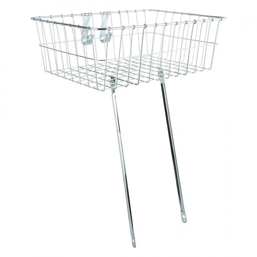 Wald Front Bicycle Basket 139 Silver 18X13x6 1
