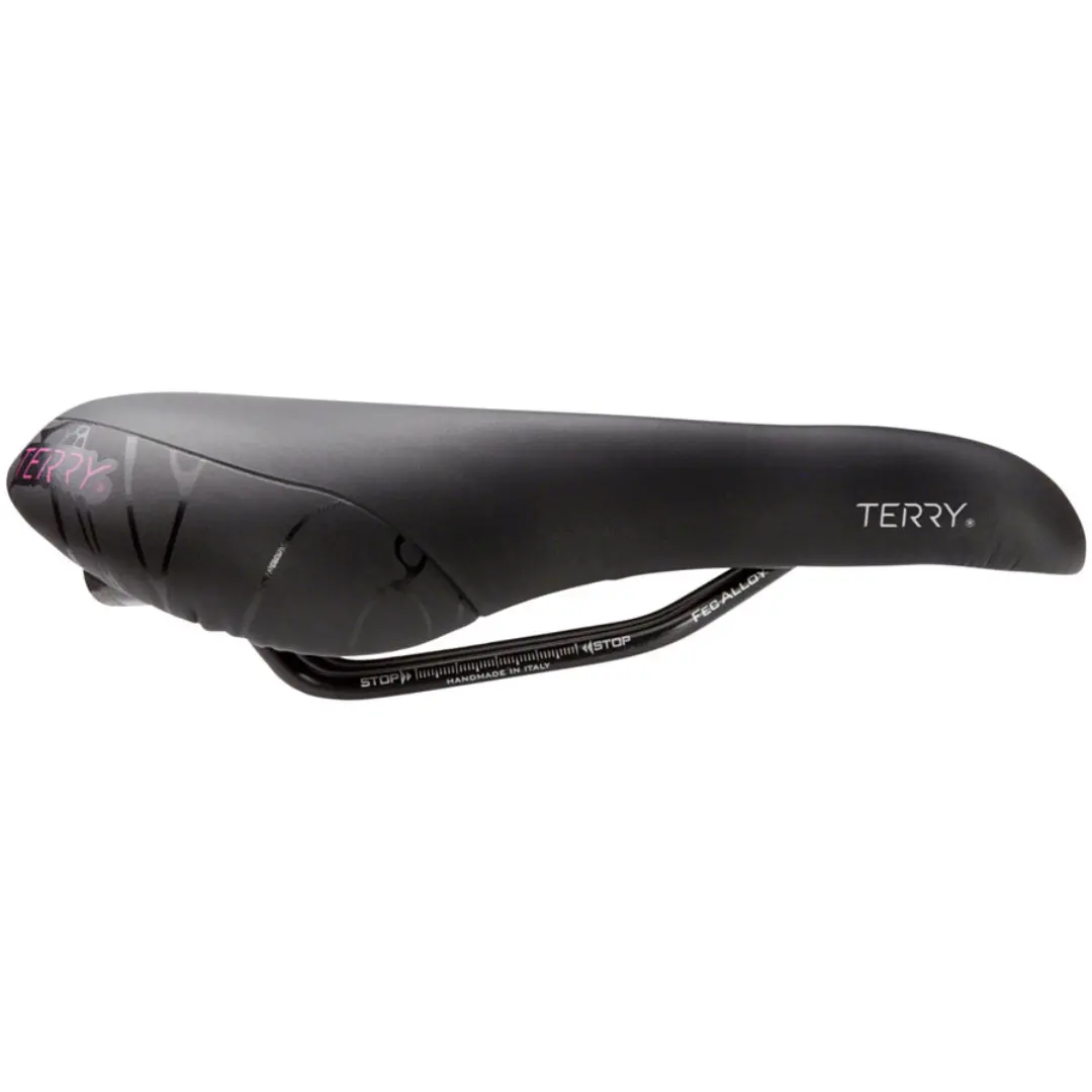 Terry Butterfly Chromoly Saddle - Chromoly, Black, Women's 2