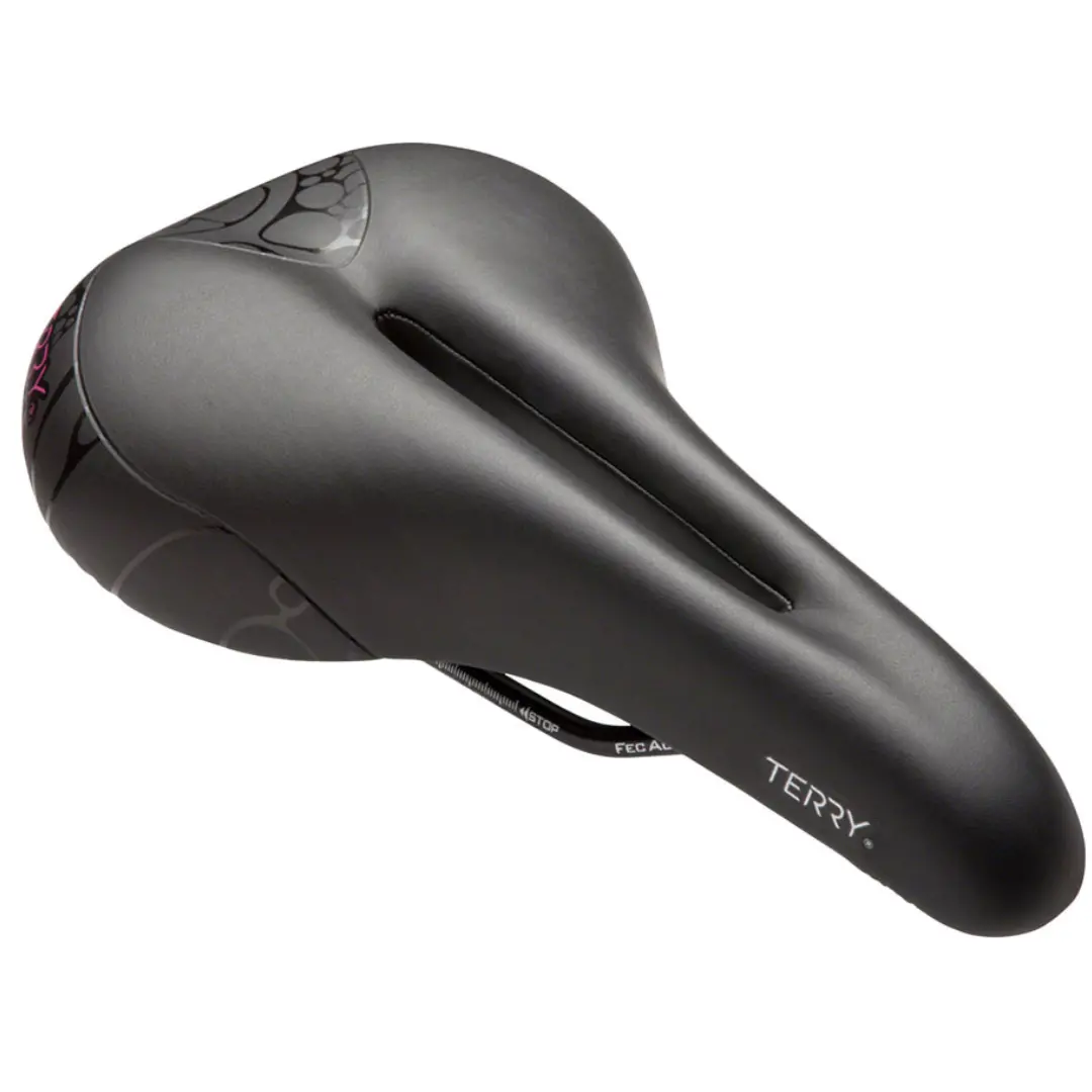 Terry Butterfly Chromoly Saddle - Chromoly, Black, Women's 1