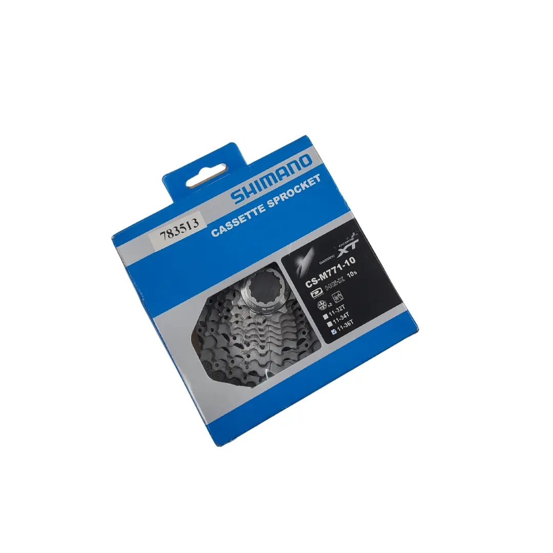 Shimano Deore Xt Cs-M771 Cassette - 10 Speed, 11-36T, Silver 1
