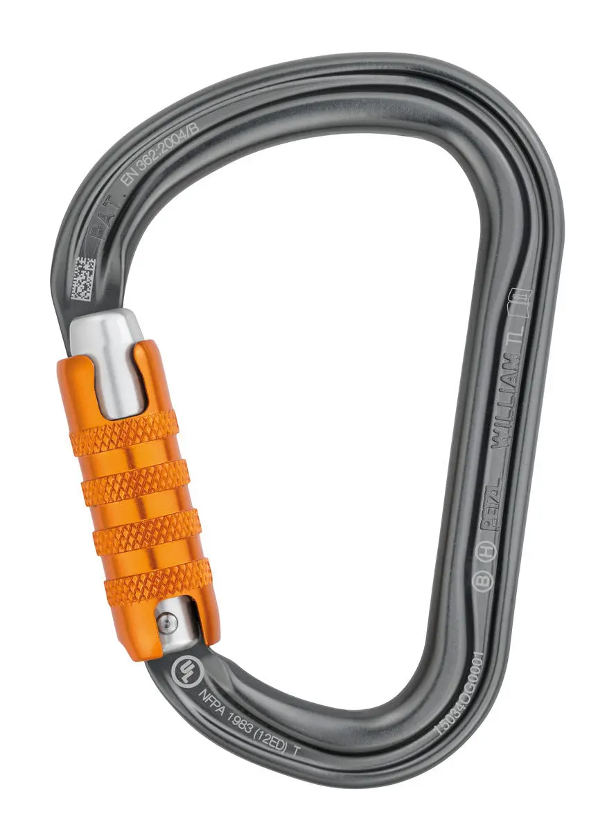 Petzl William Asymmetrical Autolock Carabiner 1