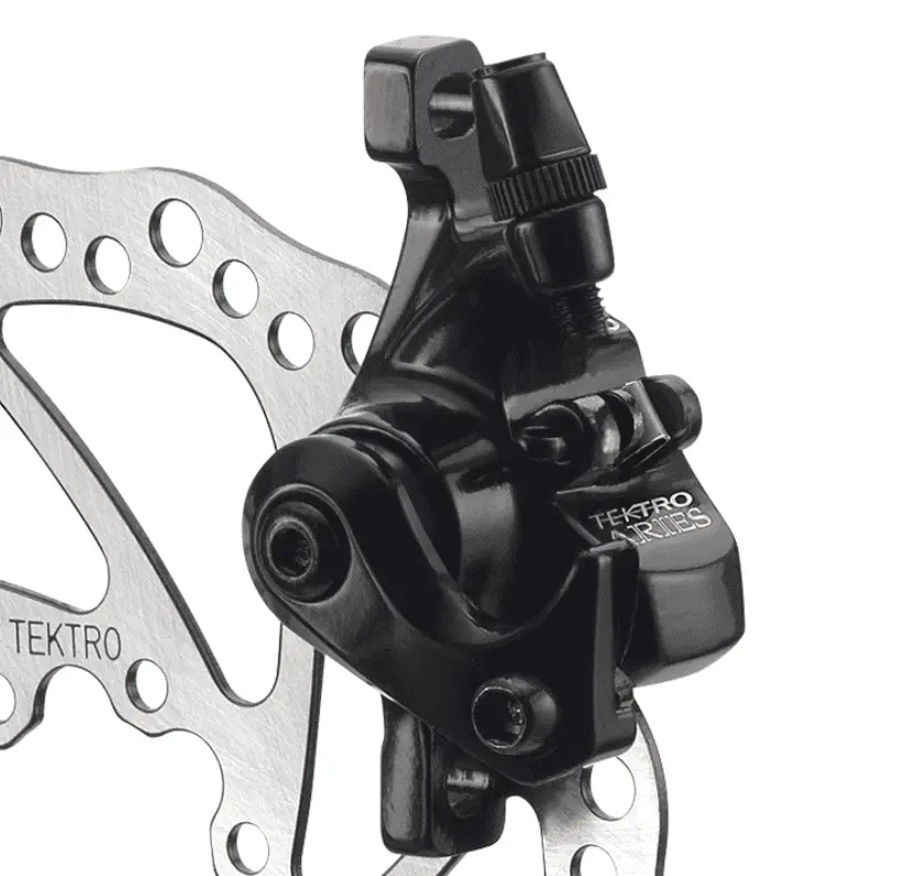Tektro Mechanical Aries Md-M300 Rear Disc Brake Caliper For E-Bikes - High-Performance Braking With A10.11 Pads Included (Rotor Sold Separately) 1