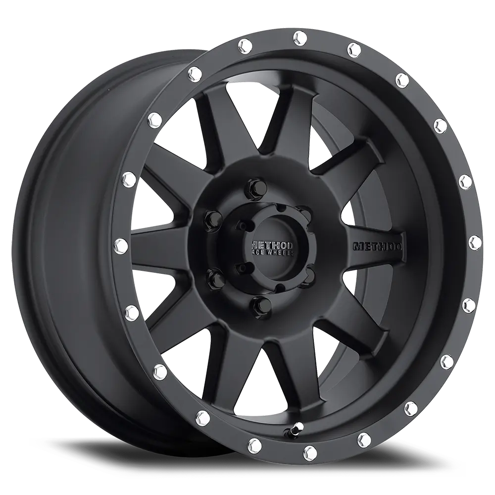 Method Race Wheels 301 Standard - Matte Black - Ranger Fitment 1