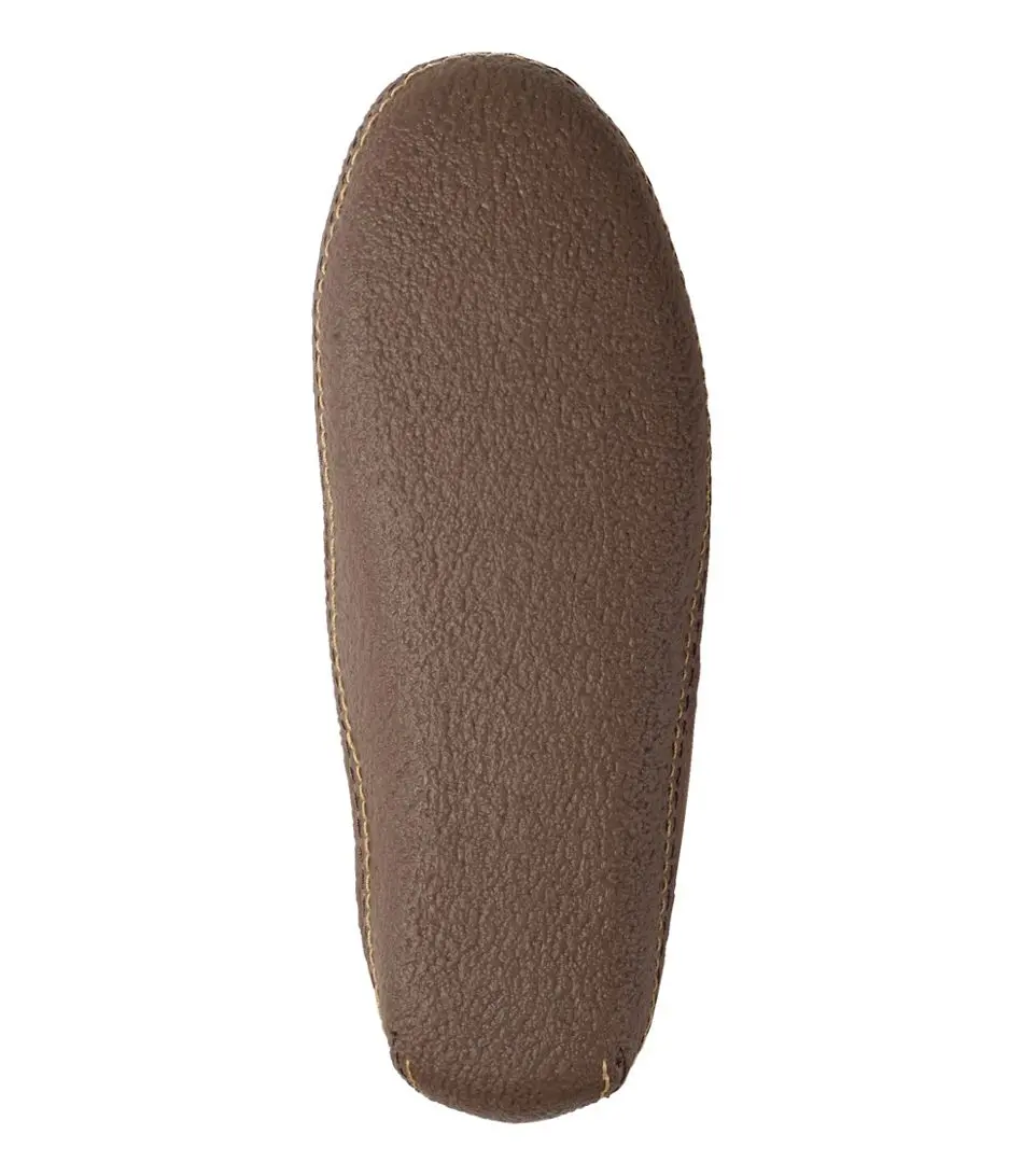 Men's Hand Sewn Slipper Flannel-Lined 3