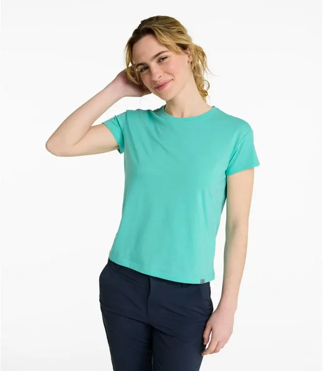Mountainside Crewneck Tee Short Sleeve Women's Regular 1