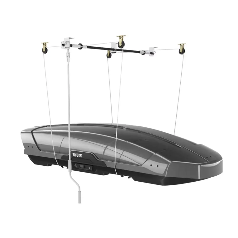 Thule - Multilift Roof Box/Kayak/Surfboard Storage (Mounts To Garage Ceiling) - Silver 1