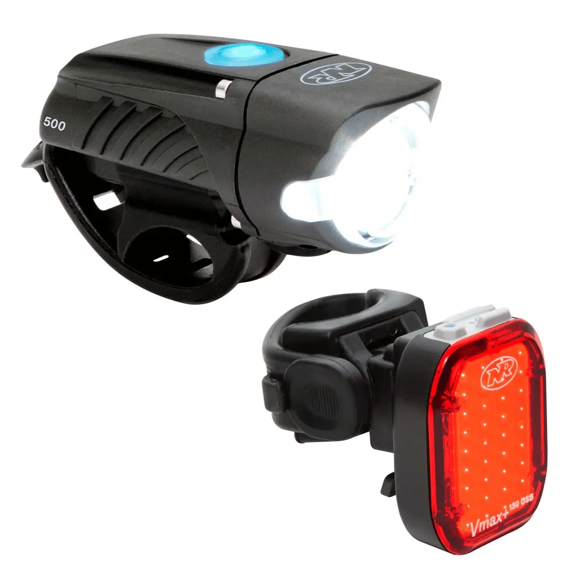 Niterider Swift 500 And Vmax+ 150 Combo Front And Rear Light Set 1