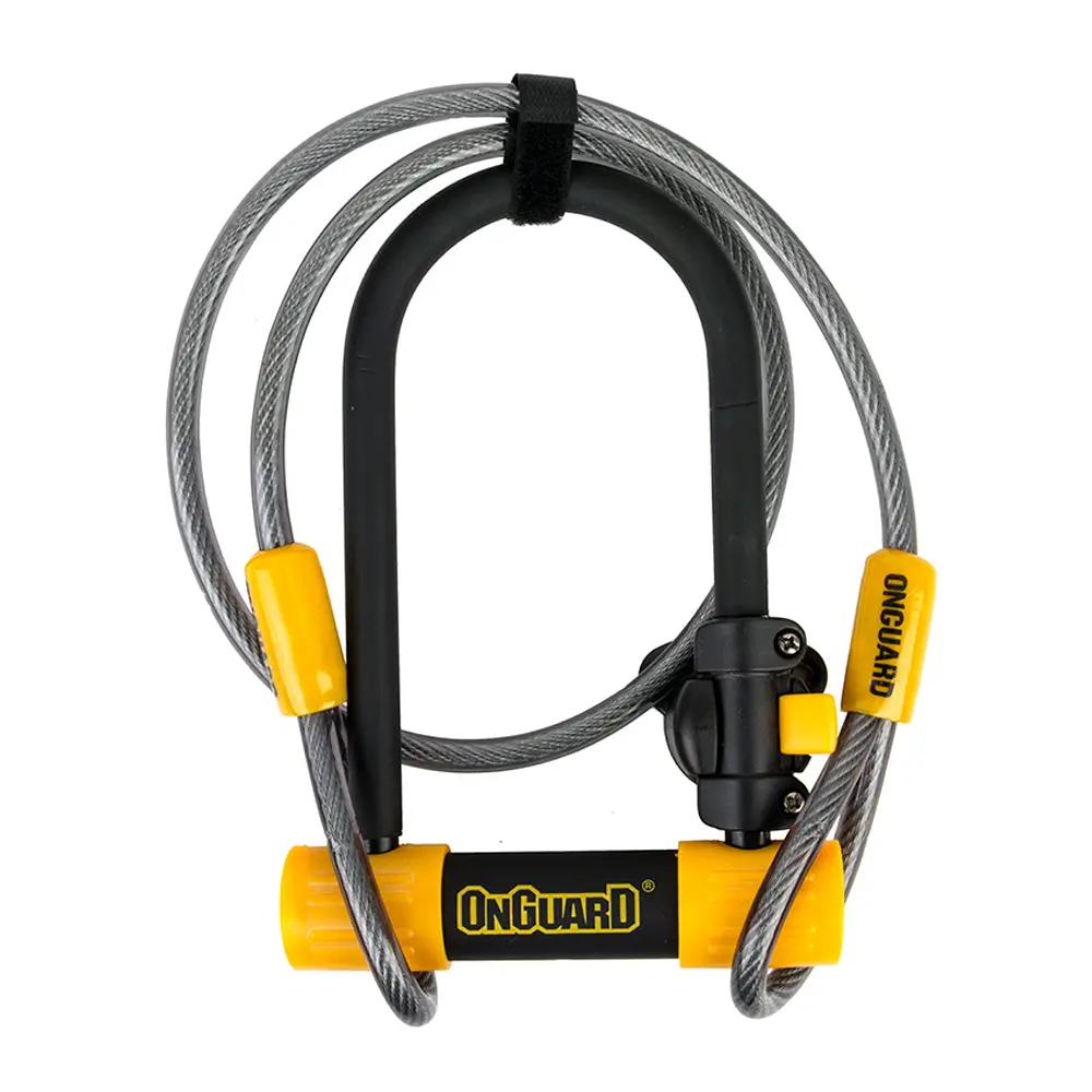 Onguard Bulldog Dt 8015M Medium U-Lock & Cable 3.5" X 6.9" 1