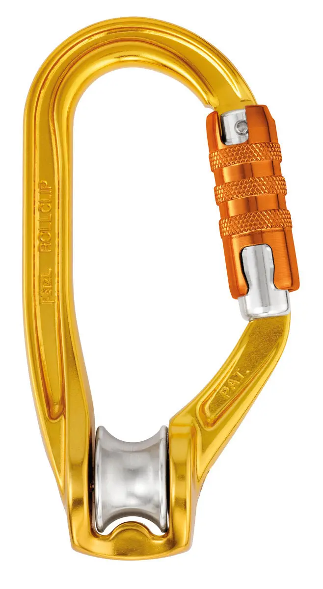 Petzl Rollclip A Auto-Lock Pulley Carabiner 1