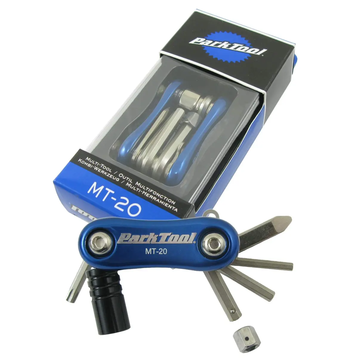 Park Tool  Mt-20 Multi-Tool 3,4,5,8-Hex T25 Drivers W/Co2 Adapter 1