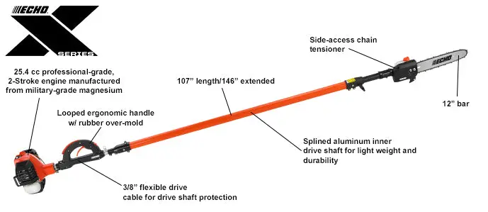 Echo Ppt-2620 X-Series Power Pruner 26Cc 2