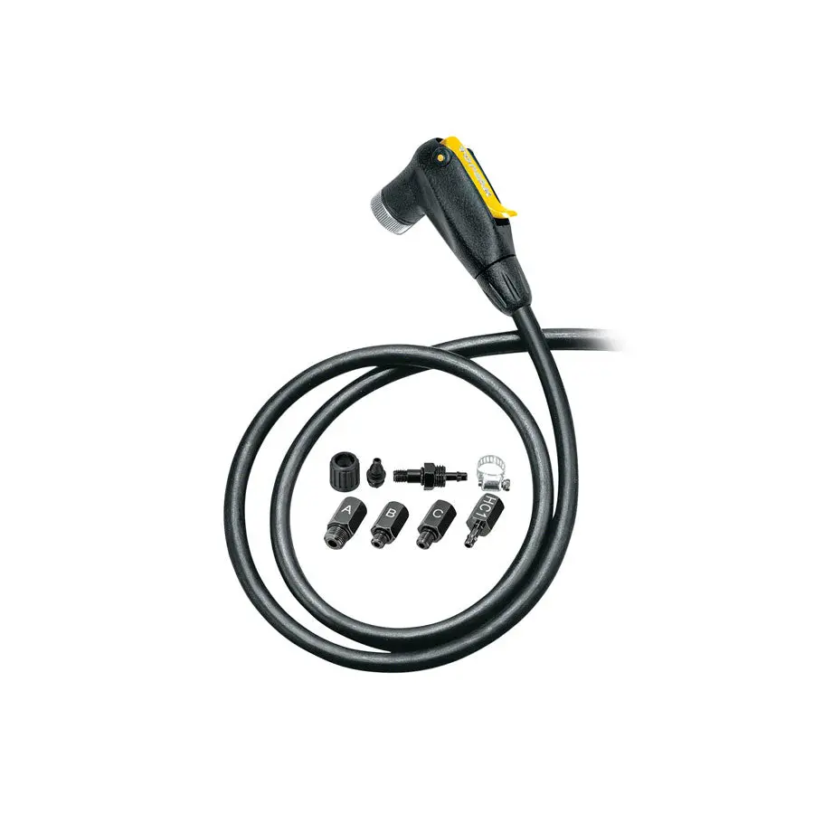 Topeak Tsh-01 Smarthead Presta/Schrader Valve Pump Upgrade With 38" Hose 1