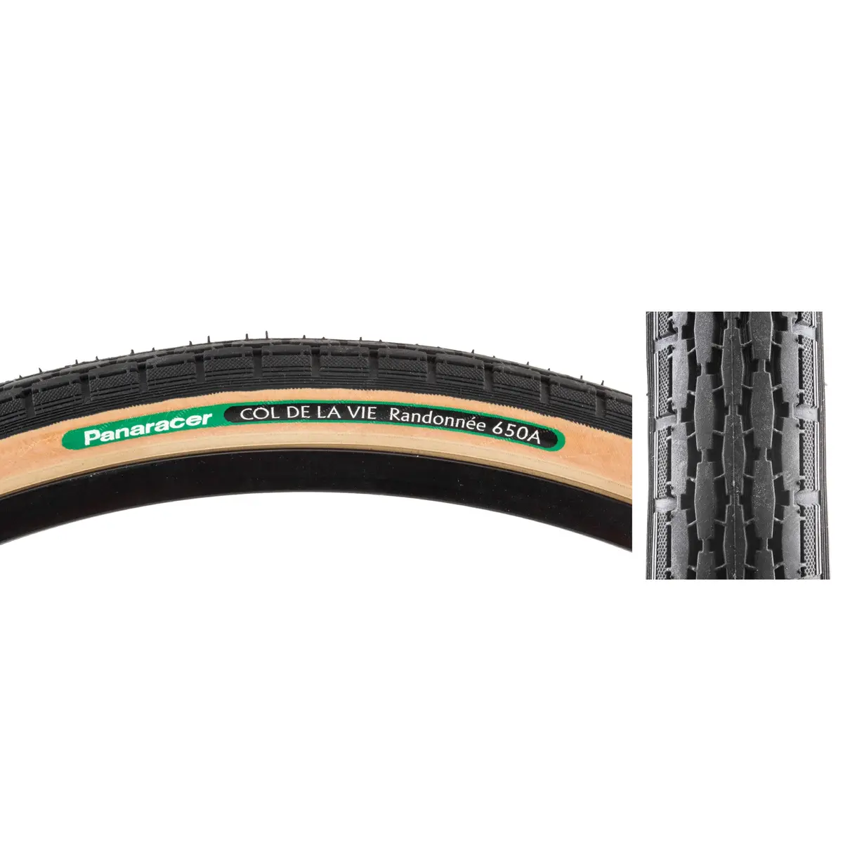 Panaracer Randonnee Col De La Vie 26X1-1/2 (650A) 40-590 Skinwall Tire 1