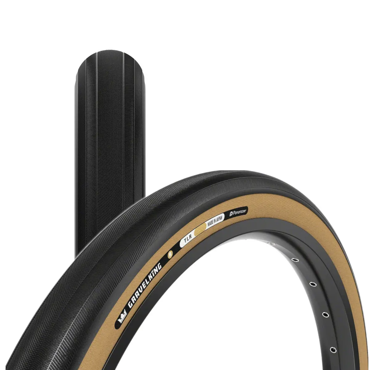 Panaracer Gravelking Slick R Race 700X28 Amberwall Clincher Bike Tire 1