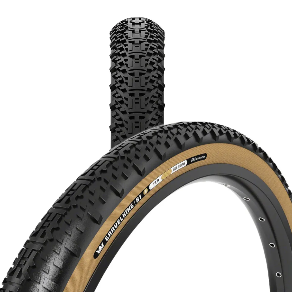 Panaracer Gravelking X1 R Tlr 700C Tubeless Race Tire Amberwall 1
