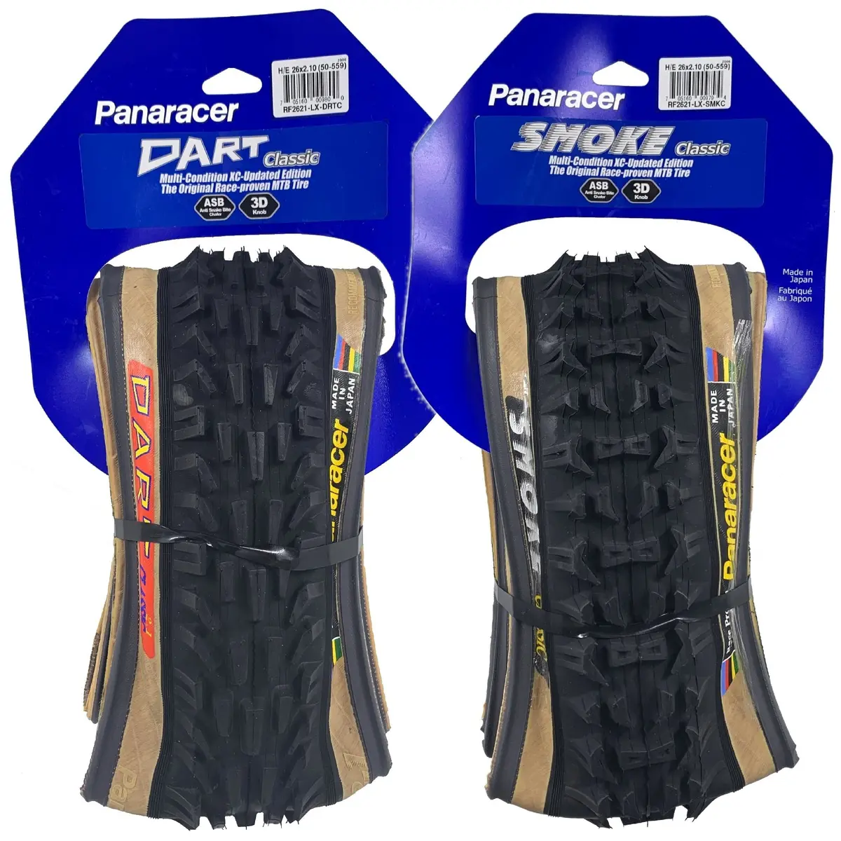 Panaracer 26X2.10 Dart Front / Rear Smoke Folding Mountain Bike Tire 2