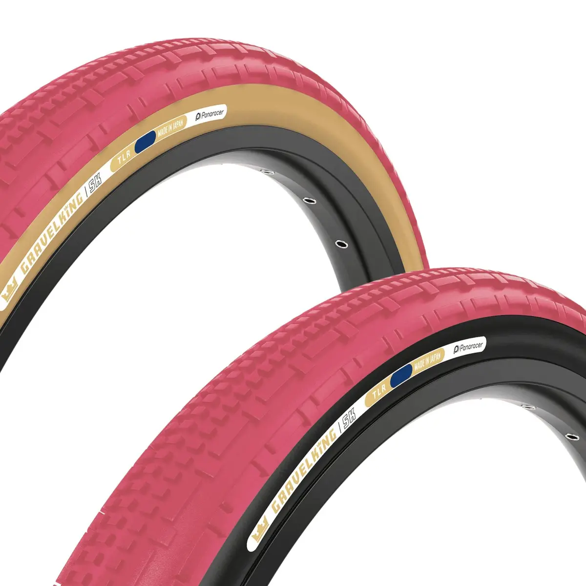Panaracer Gravelking Ltd Sk Tlr 700C Cranberry Tubeless Tire 1