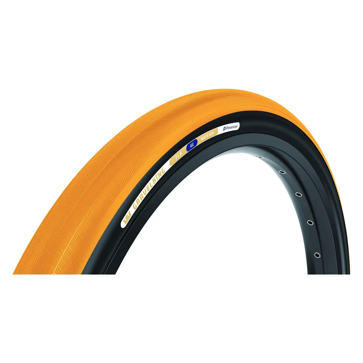 Panaracer Limited Edition Gravelking Slick Tlr 700X40 Tire Honey Or Cranberry 4