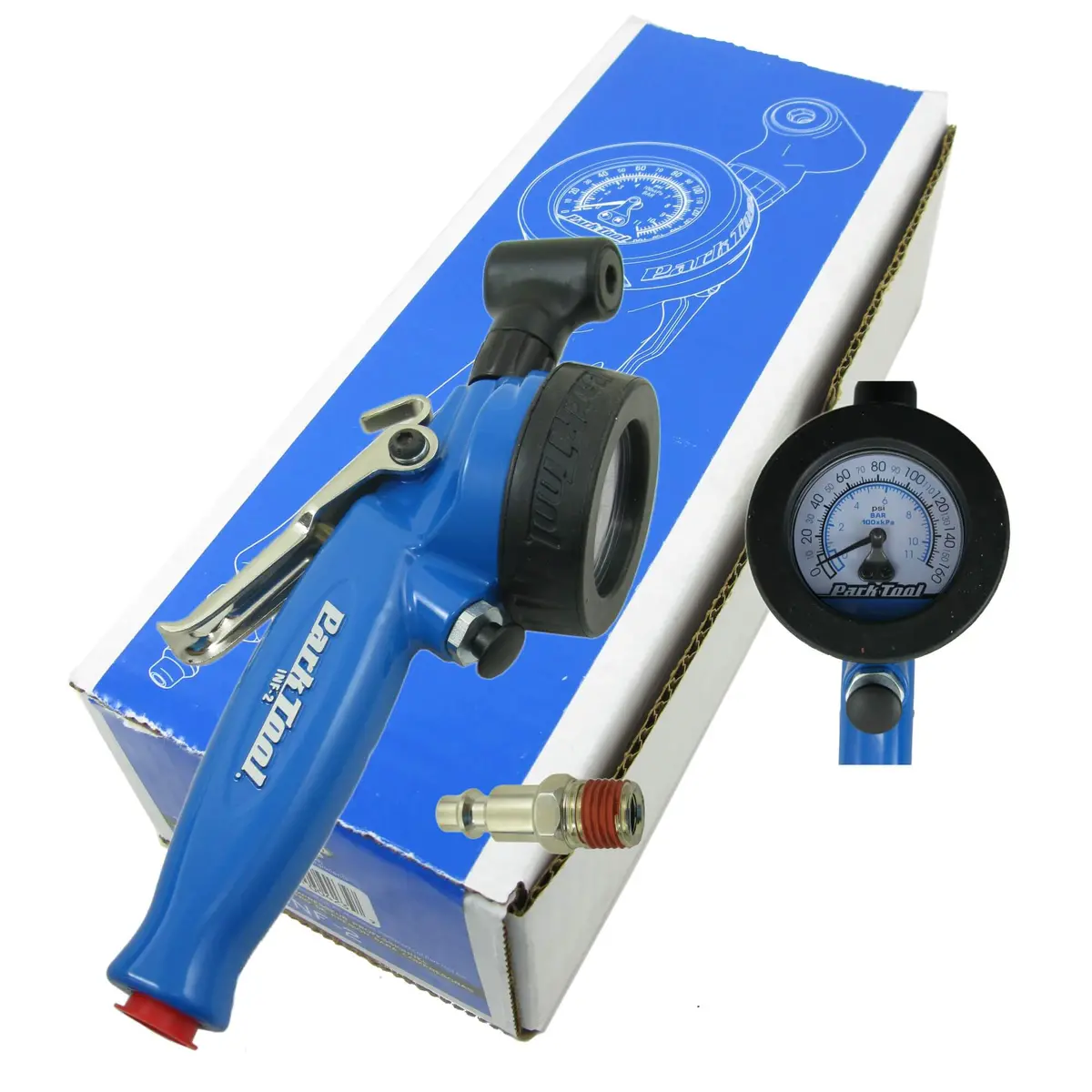 Park Tool Inf-2 Shop Air Inflator Presta/Schrader 1