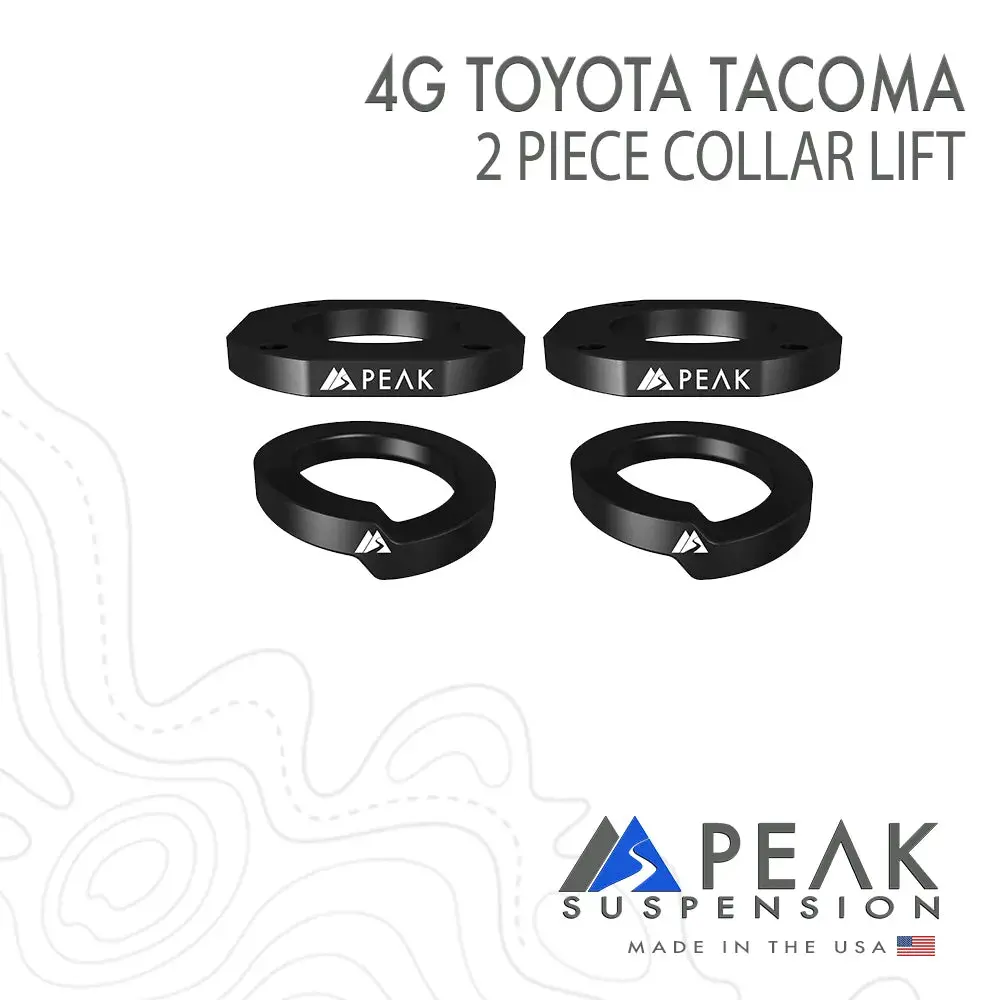 Peak Suspension - 2-Collar Lift Kit - Toyota Tacoma (2024+) 1