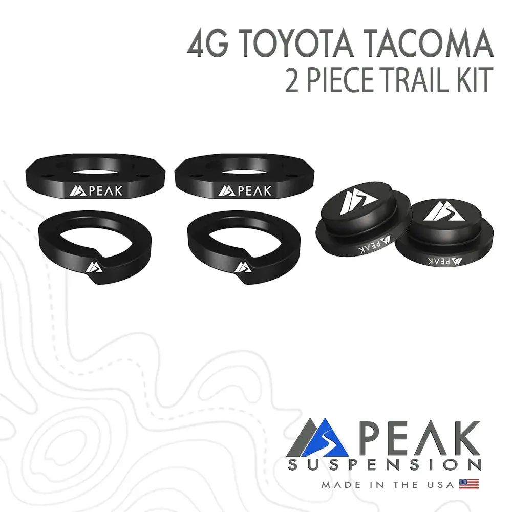 Peak Suspension - 2-Piece Trail Kit - Toyota Tacoma (2024+) 1