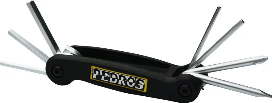 Pedro's Hex Wrench Folding Set W/ Screwdrivers 1