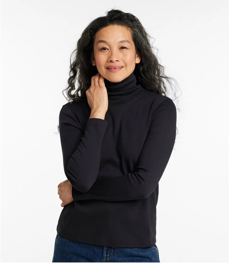 Pima Turtleneck Women's Regular 1