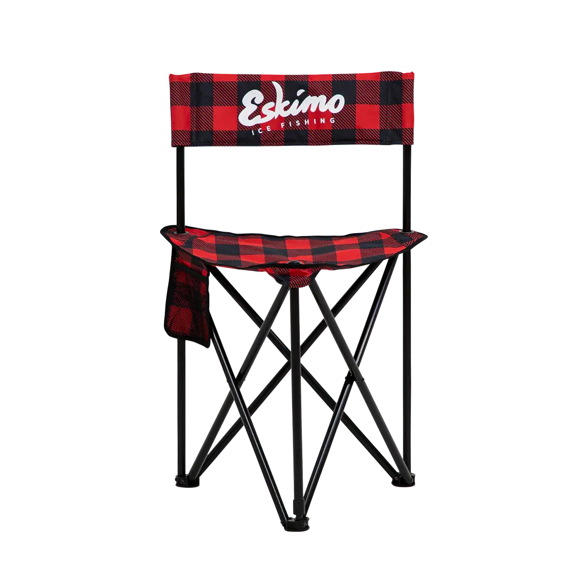 Plaid Folding Ice Chair Xl 1