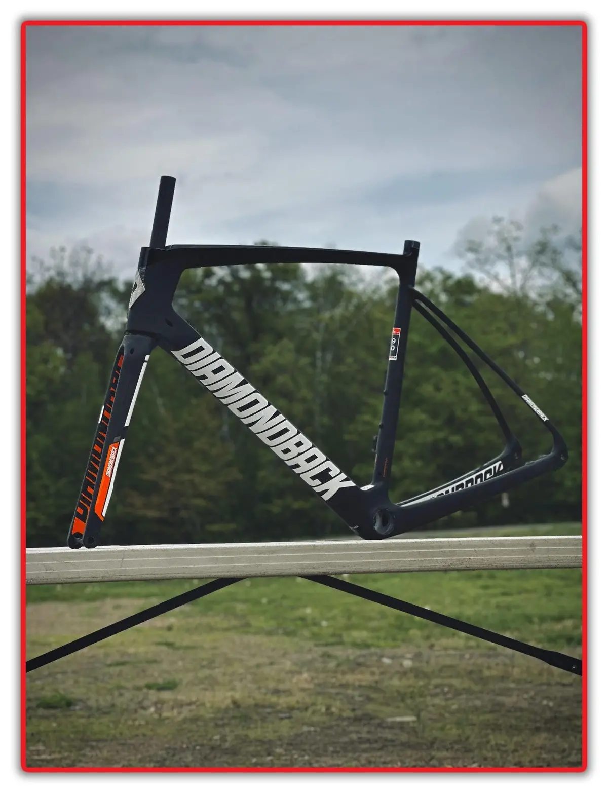 Diamondback Podium Team Disc Equipe Carbon 58Cm 700C Road Bike Frame Fork New 1