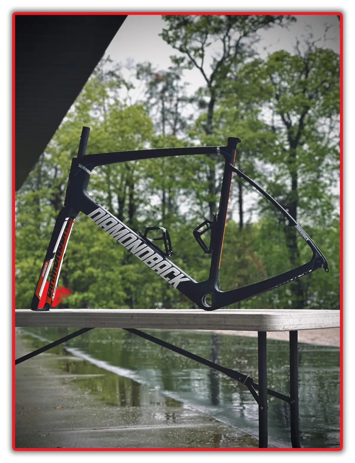 Diamondback Podium Team Equipe Carbon 58Cm Rim Di2 700C Road Bike Frame Fork New 1