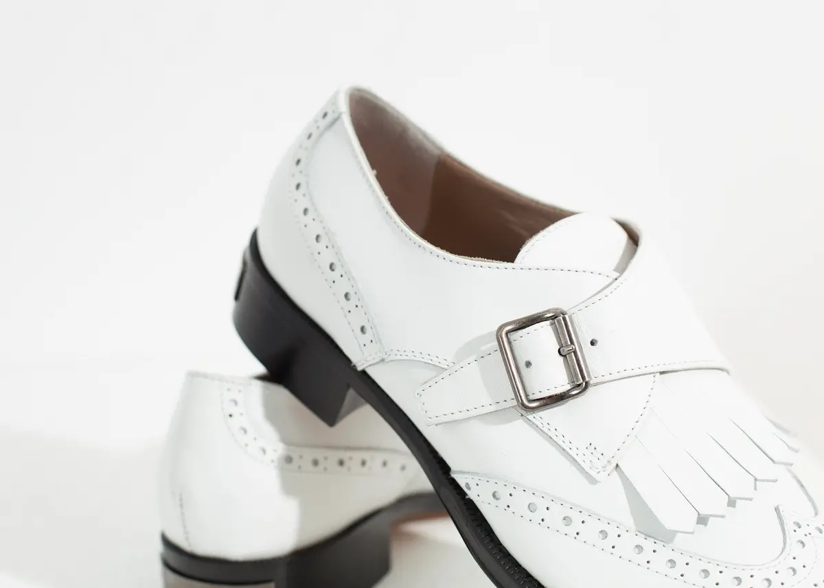 Golf Shoe In White 5