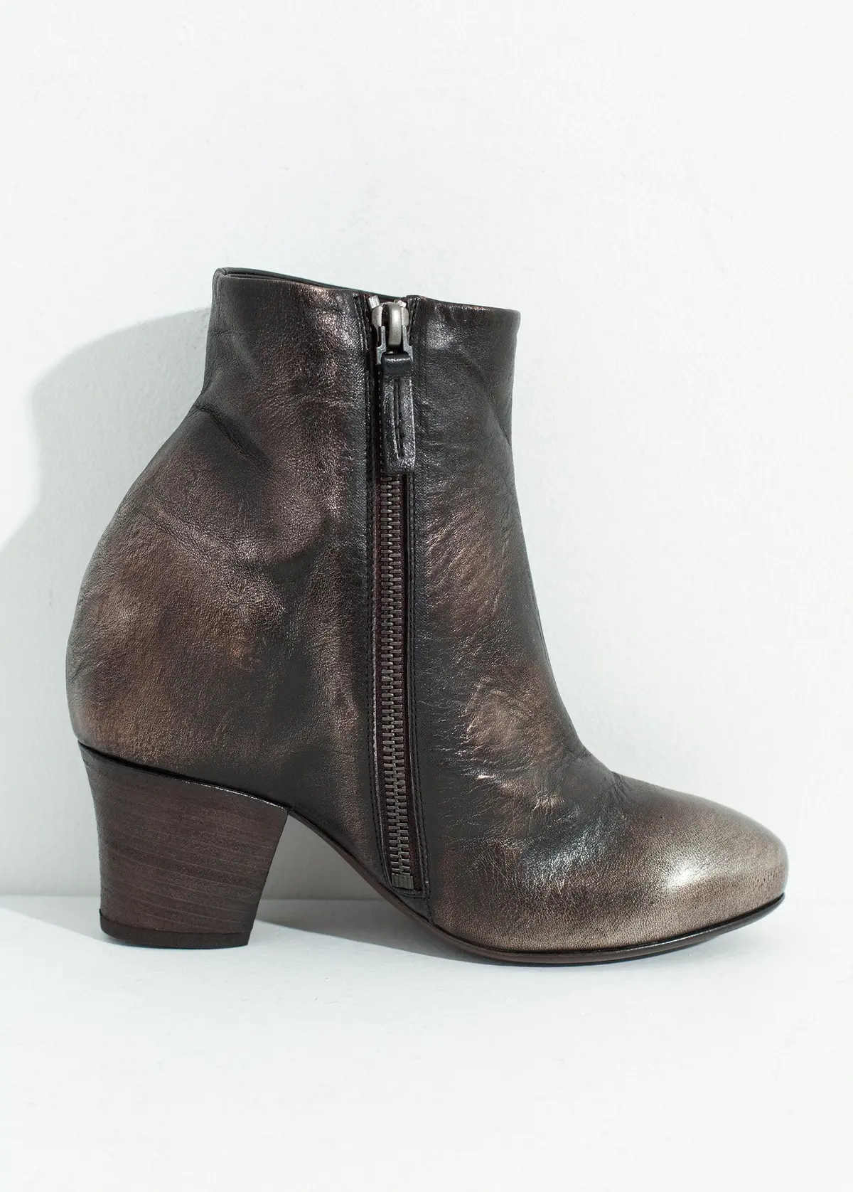 Scavata Ankle Boot In Bronze 2