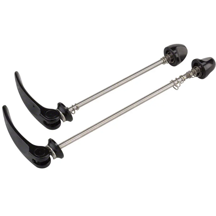 Zipp Tangente Quick Release Skewer Set - 100Mm/130Mm, Titanium, Black With Black Logo 1