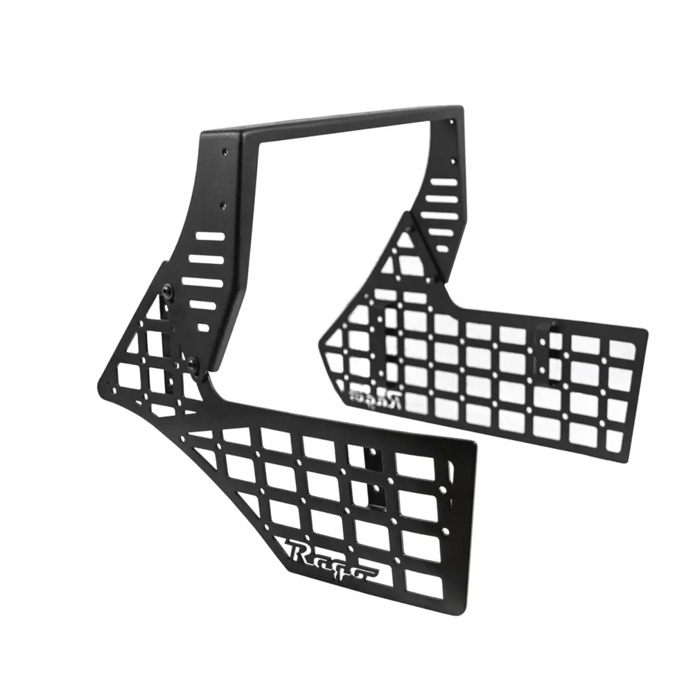 Rago Fabrication - Center Console Molle Panels And Device Bridge - Toyota Tundra (2022-2024), Sequoia (2023) 1